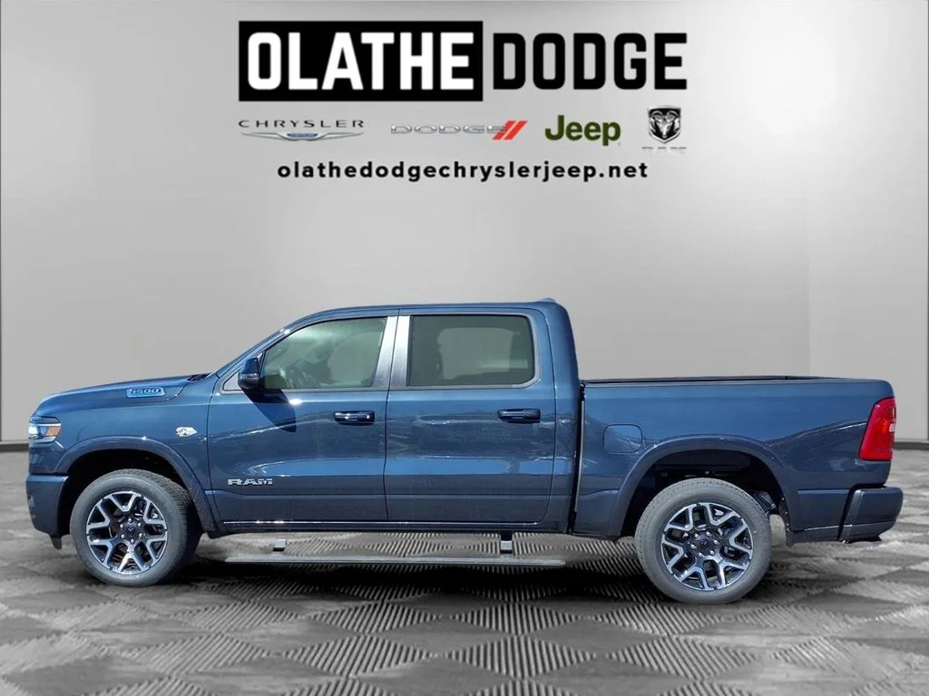 New 2026 Forged Blue Metallic Exterior Paint RAM Laramie image 19