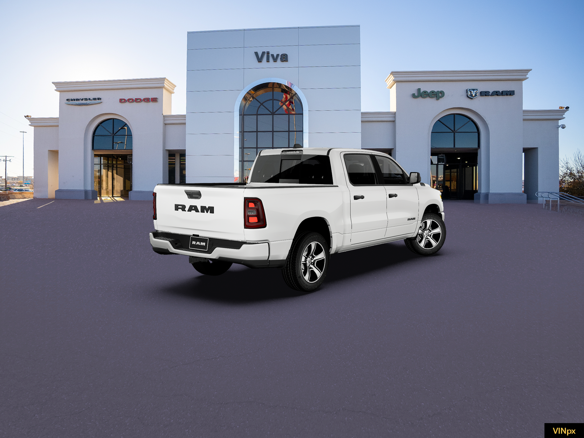 New 2027 Bright White Clear-Coat Exterior Paint RAM Express image 7