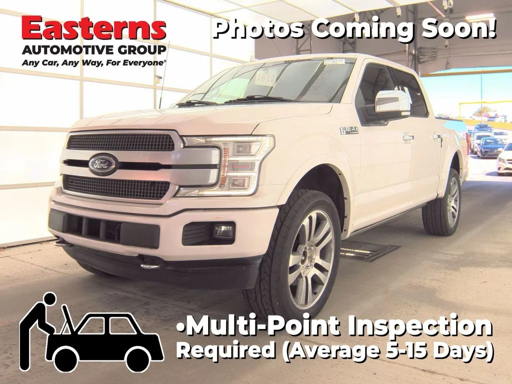 Used 2018 White Ford Platinum image 1