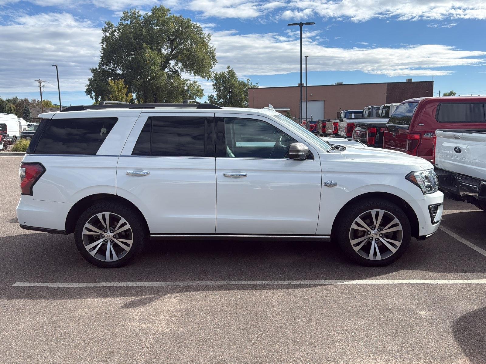 Used 2021 Star White Ford King Ranch image 4