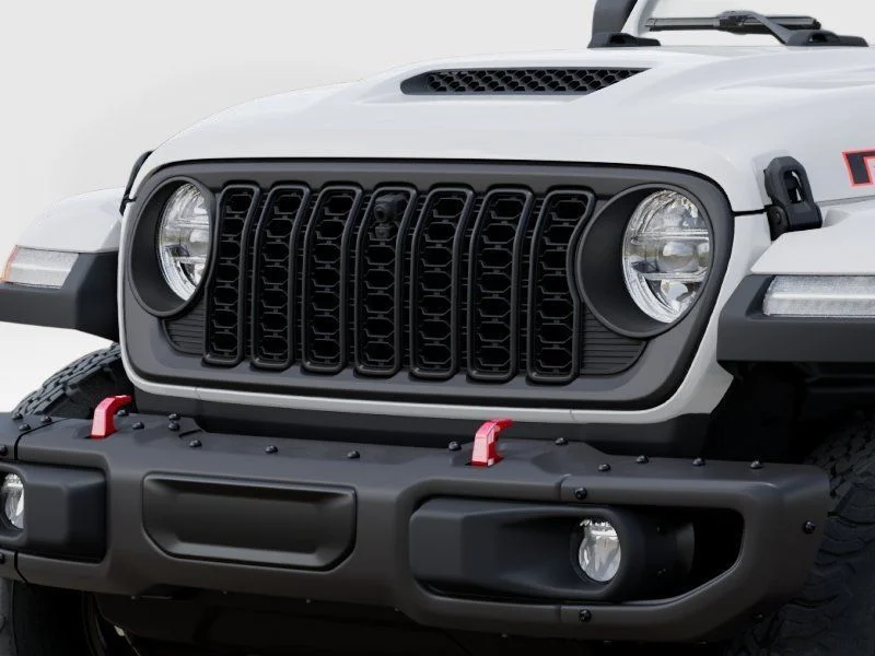 New 2026 Bright White Clear-Coat Exterior Paint Jeep Rubicon X image 13