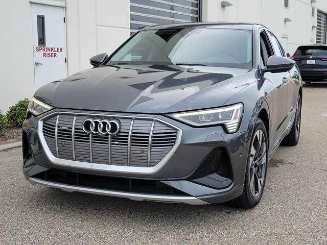 Used 2021 Daytona Gray Pearl Audi Premium Plus image 3