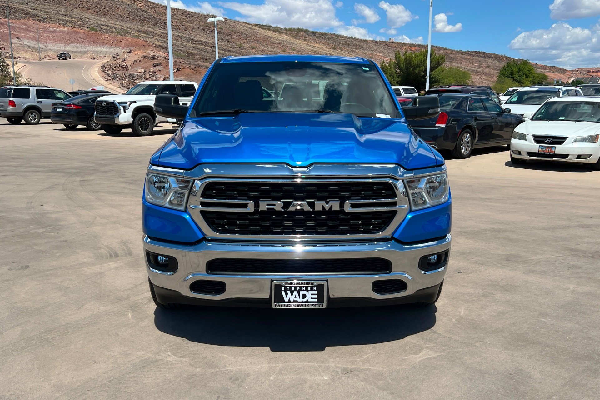 Used 2023 Hydro Blue Pearlcoat Ram Big Horn image 9