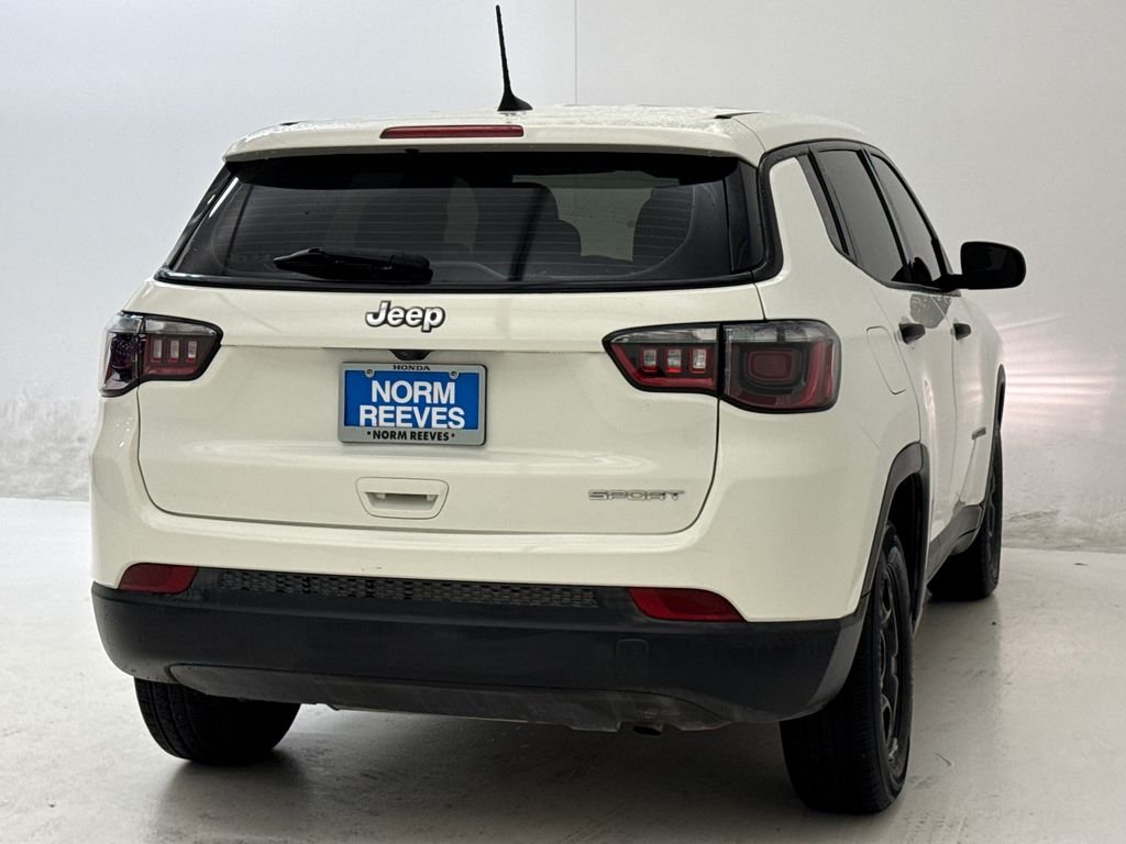 Used 2021 White Clearcoat Jeep Sport image 9