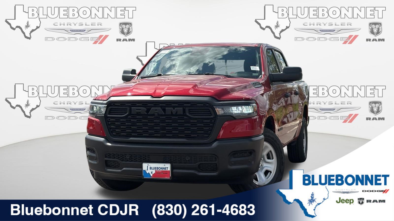New 2026 Molten Red Pearl-Coat Exterior Paint RAM Tradesman image 1