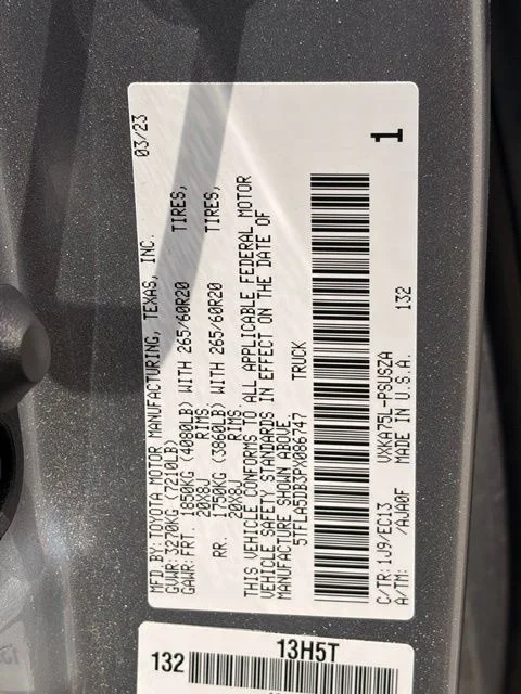 Certified Used 2023 Silver Toyota SR5 image 34