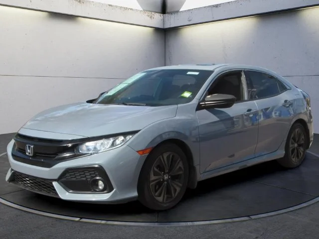 Certified Used 2019 Sonic Gray Pearl Honda EX image 1