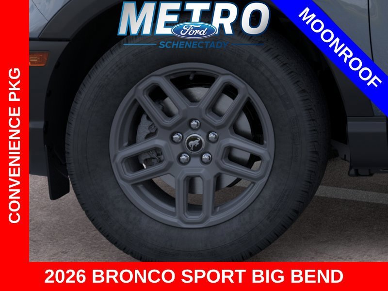 New 2026 Azure Gray Metallic Tri-Coat Ford Big Bend image 19