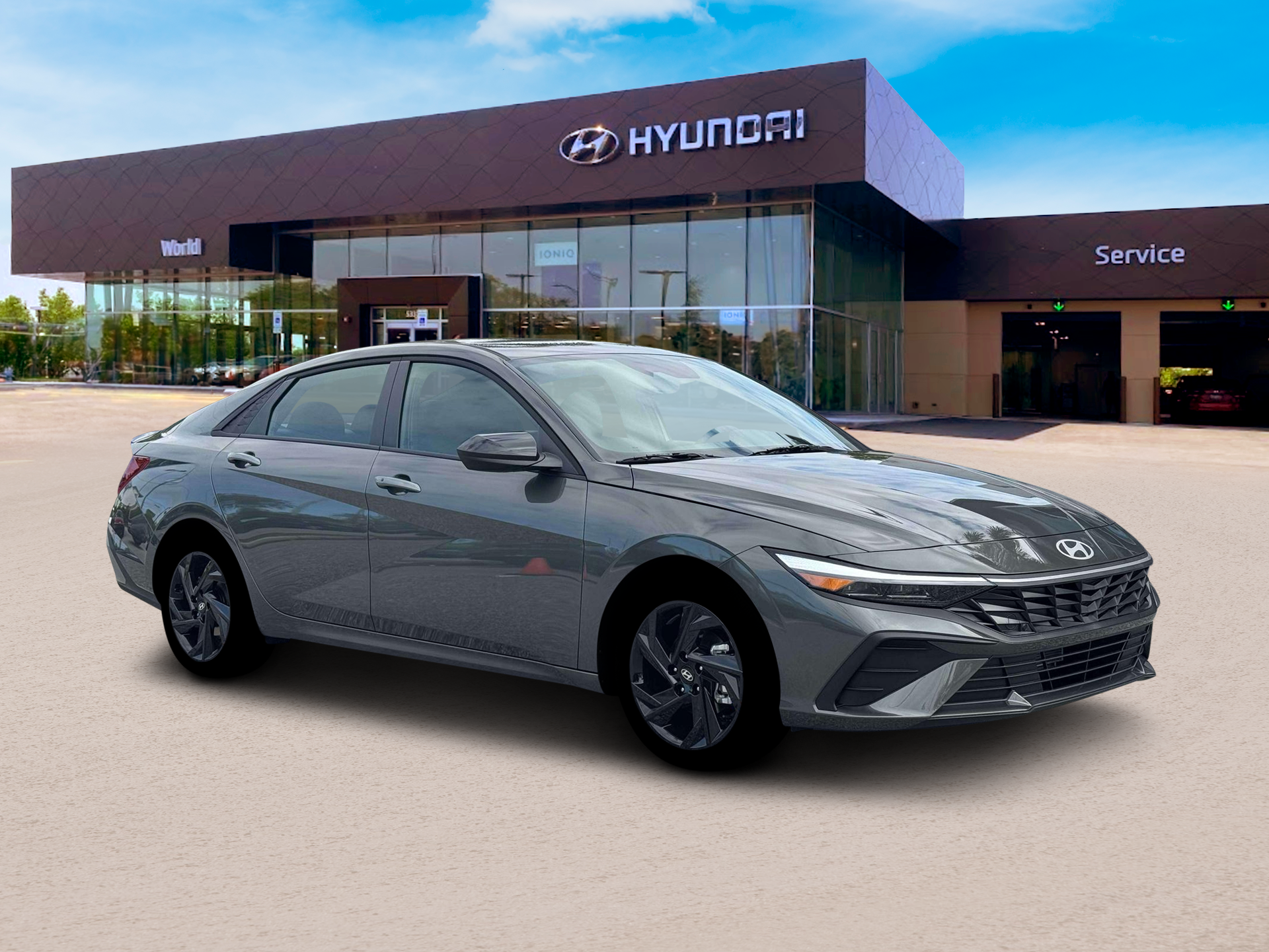 New 2026 Amazon Gray Hyundai SEL Sport image 10