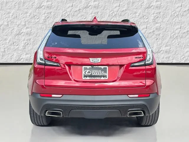 Used 2023 Radiant Red Tintcoat Cadillac FWD Sport image 4