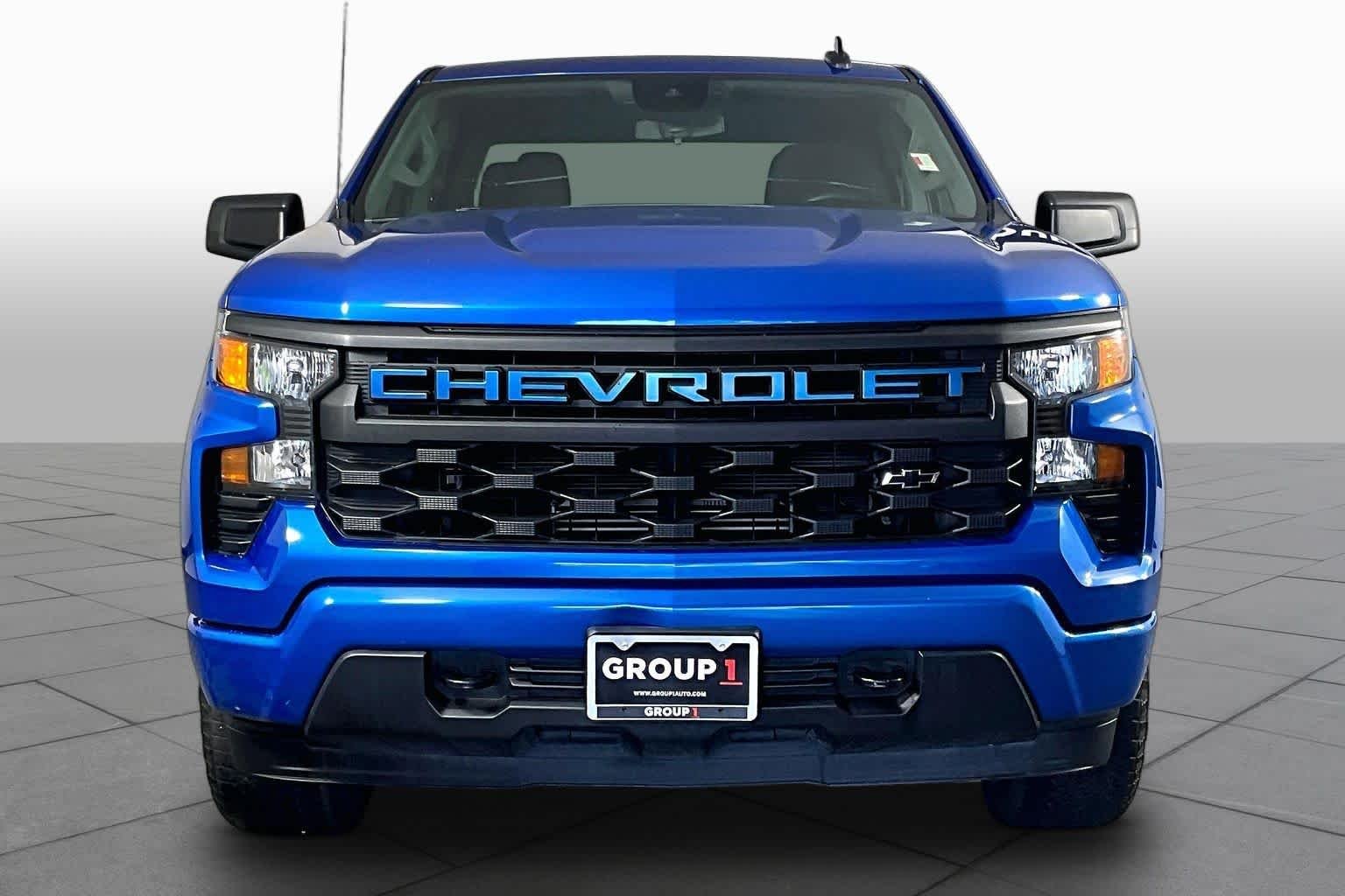Certified Used 2024 Glacier Blue Metallic Chevrolet Custom image 4