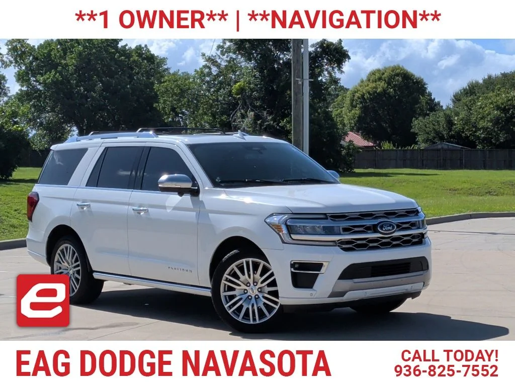 Used 2022 White Ford Platinum image 1