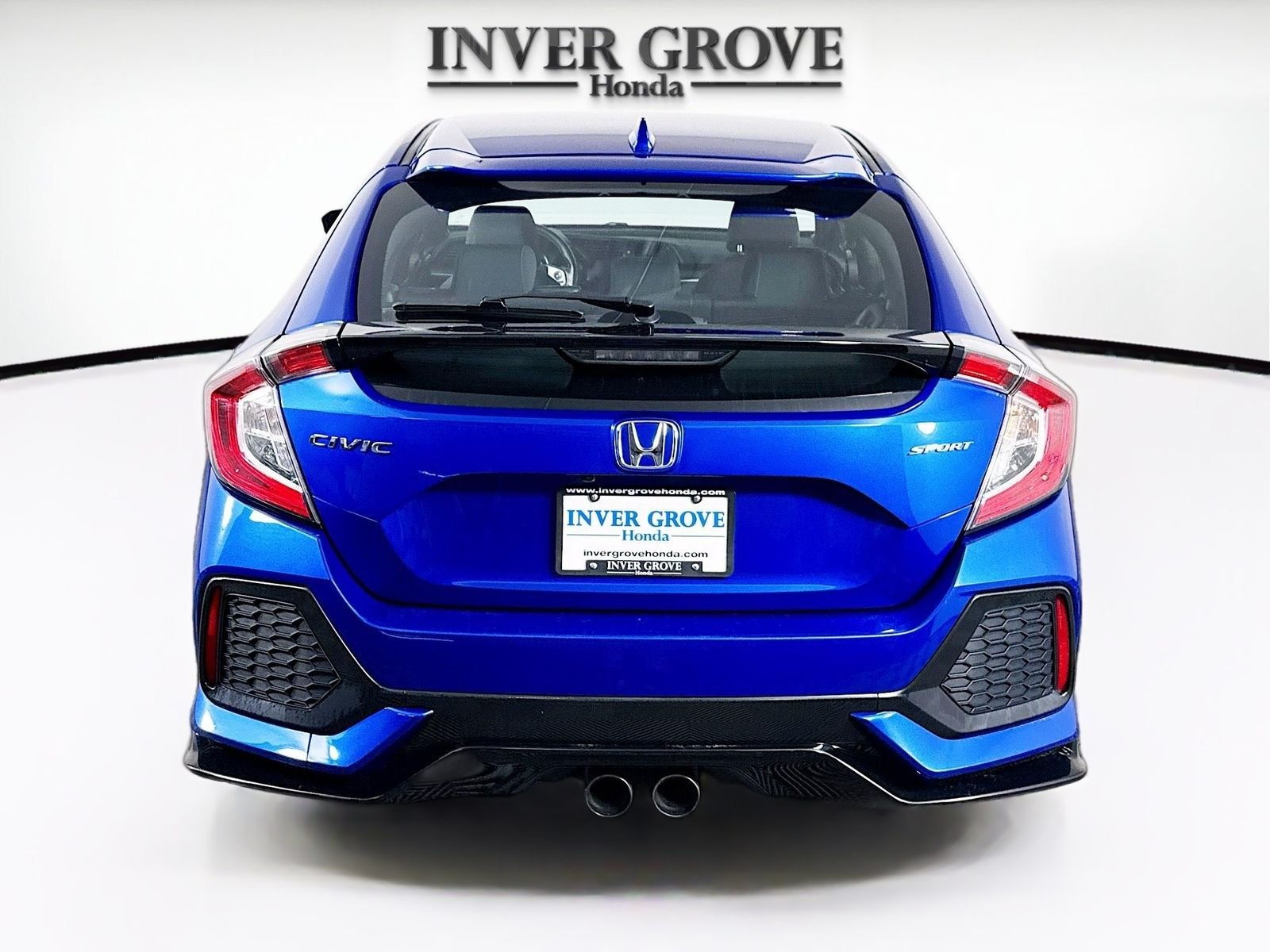Used 2017 Aegean Blue Metallic Honda Sport image 6