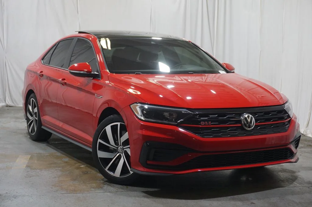 Certified Used 2021 Red Volkswagen 2.0T Autobahn image 2