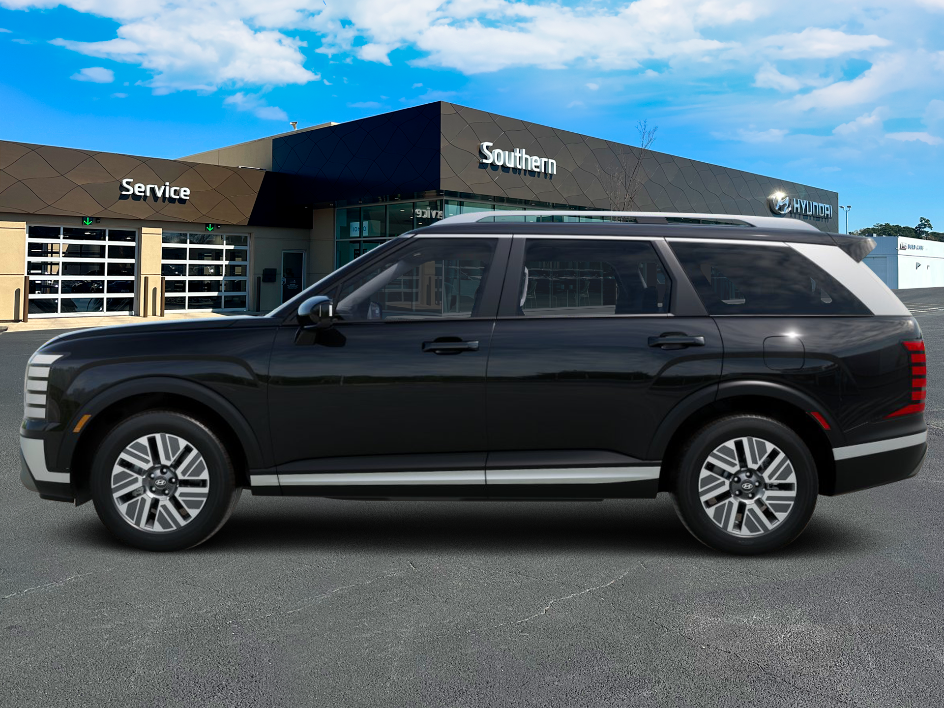 New 2026 Black Hyundai Blue SEL 7P image 3