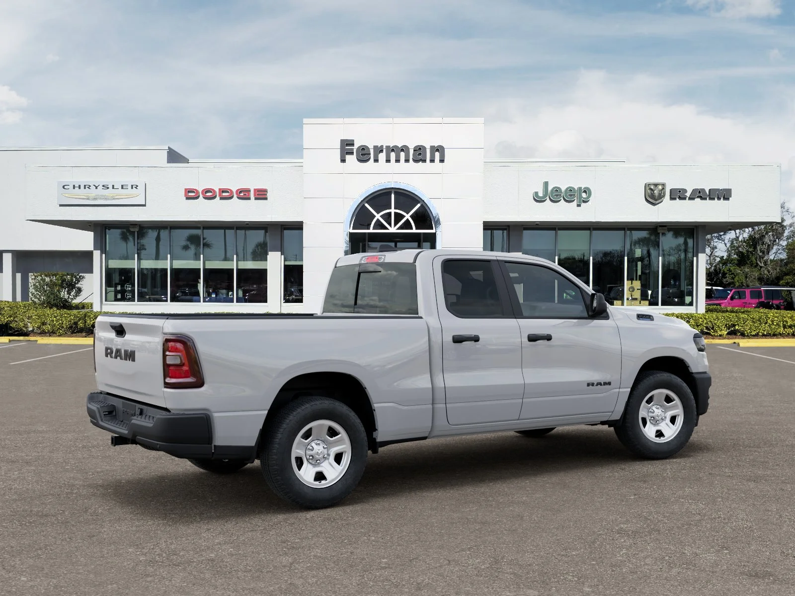 New 2026 Bright White Clear-Coat Exterior Paint RAM Tradesman image 5