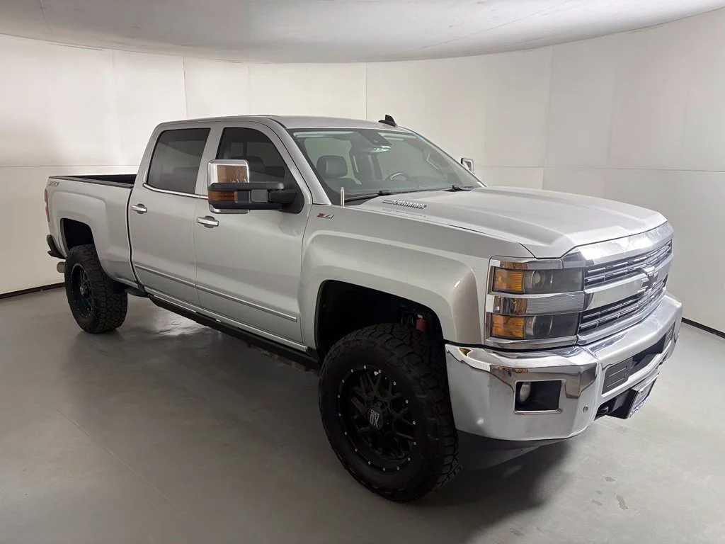 Used 2016 SILVER ICE METALLIC Chevrolet LTZ image 2