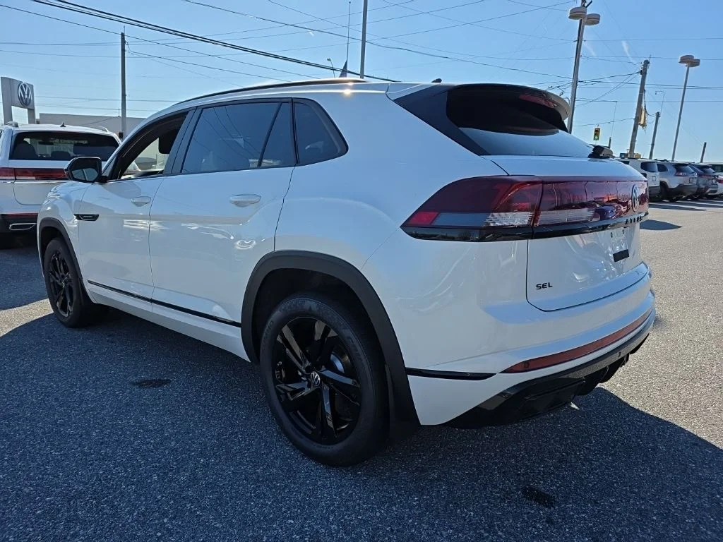 New 2026 Opal White Pearl Volkswagen 2.0T SEL R-Line Black image 7