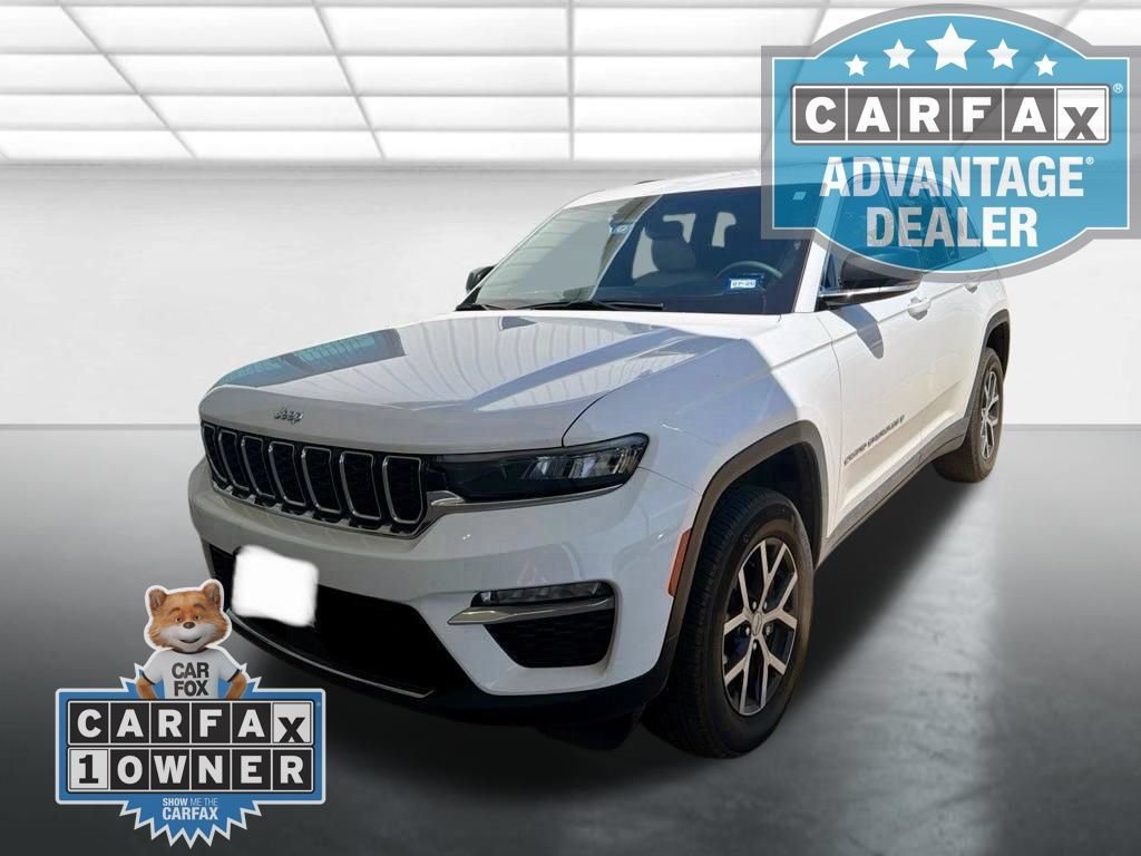 Used 2023 White Jeep Limited 4x2 image 3