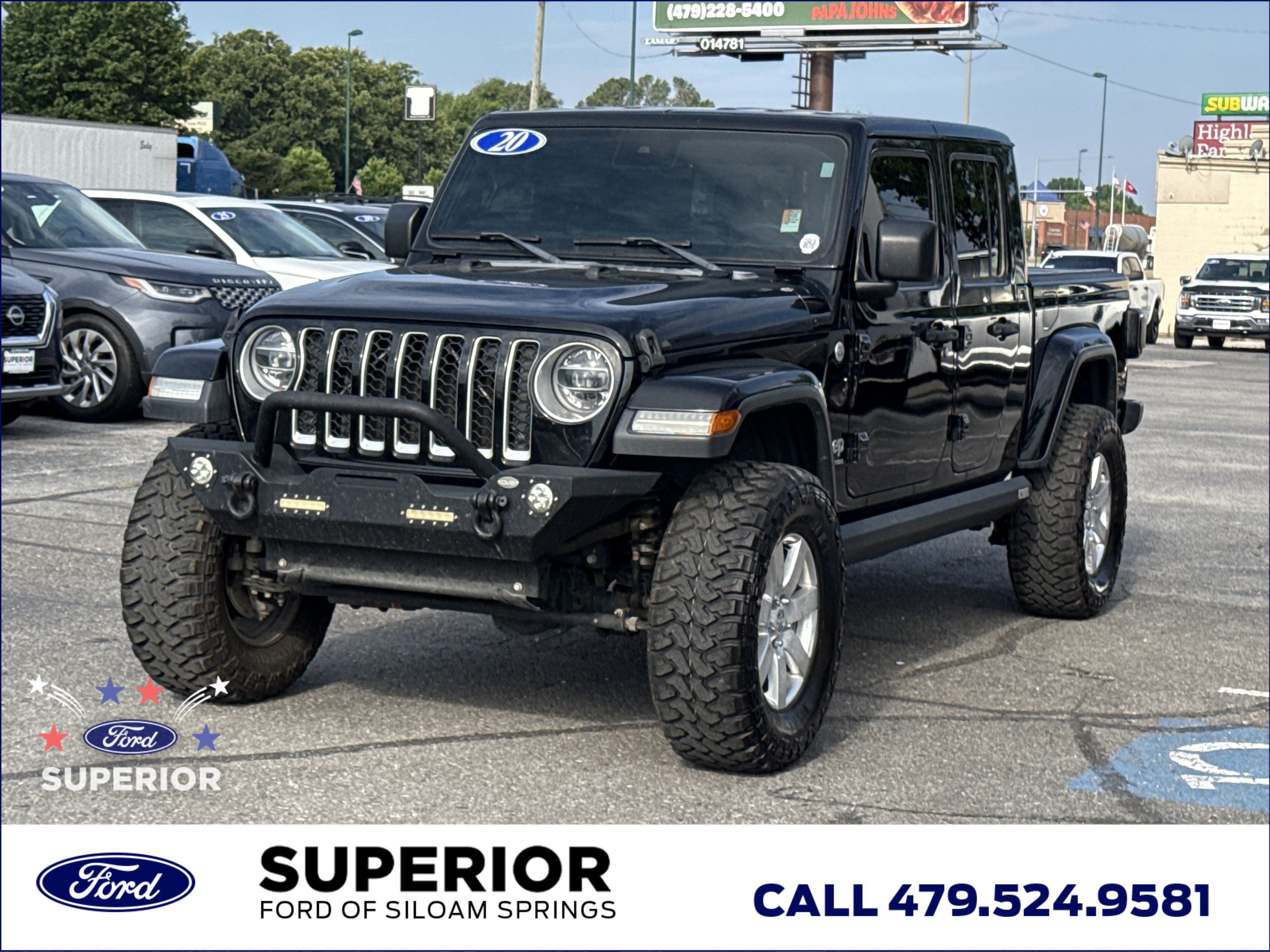 Used 2020 Black Clearcoat Jeep Overland 4WD image 14
