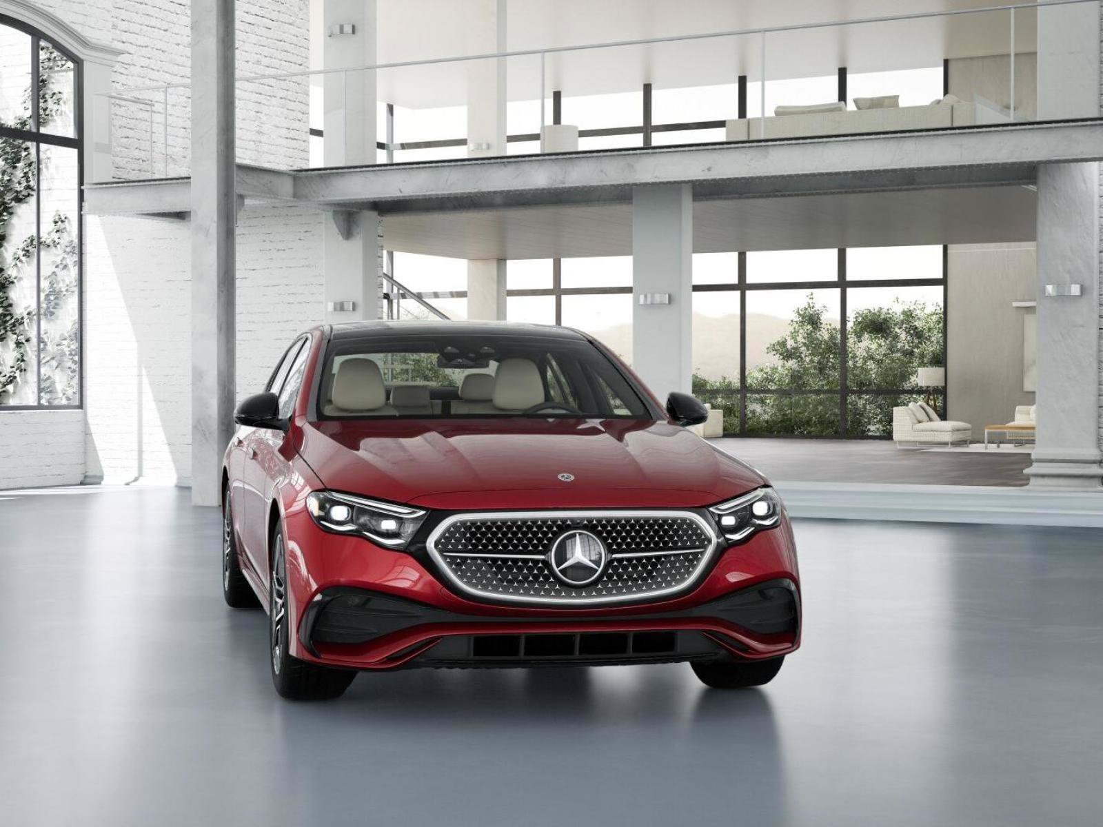 New 2027 MANUFAKTUR Patagonia Red Metallic Mercedes-Benz E 450 4MATIC® Sedan image 8