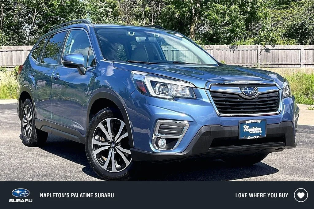 Used 2020 Blue Subaru Limited image 1