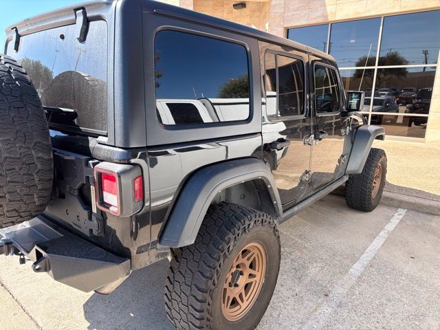 Used 2021 Black Clearcoat Jeep Unlimited Willys image 3
