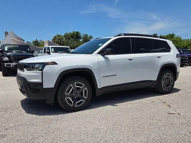 New 2026 Bright White Clearcoat Jeep Laredo image 3