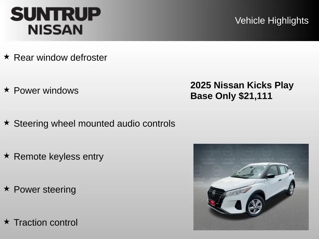 2025 Nissan KICKS PLAY Base - Photo 8