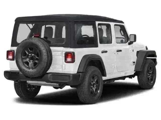 New 2026 Bright White Clear-Coat Exterior Paint Jeep Sahara image 2