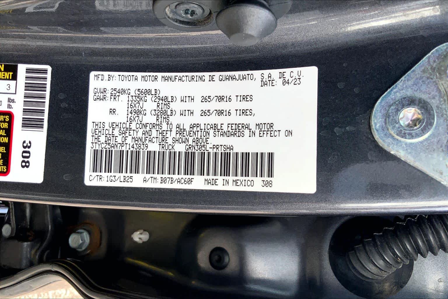 Used 2023 Magnetic Gray Metallic Toyota TRD Pro image 34