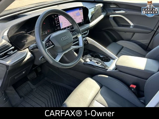 Used 2025 Navarra Blue Metallic Audi Premium Plus image 2