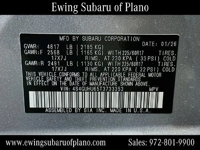 Used 2026 Silver Subaru Wilderness image 33