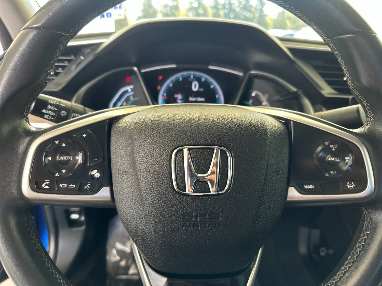 Used 2021 Aegean Blue Metallic Honda EX image 21