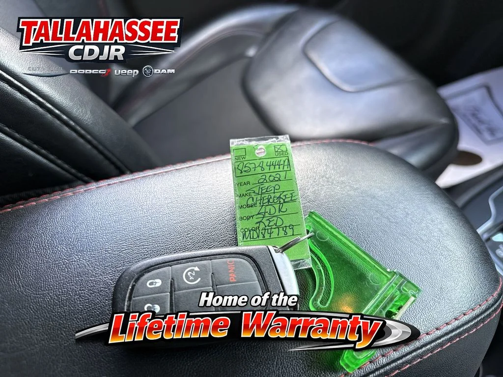 Used 2021 Orange Jeep Trailhawk image 31