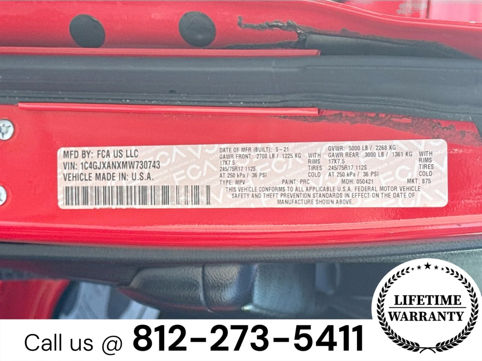 Used 2021 Red Jeep 80th Anniversary image 32