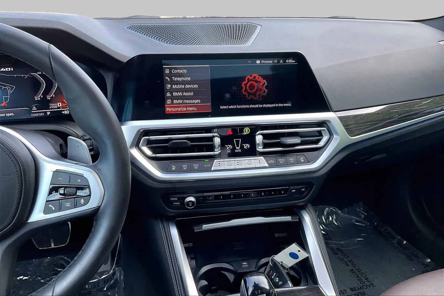 Used 2022 Black Sapphire Metallic BMW M440i xDrive image 6