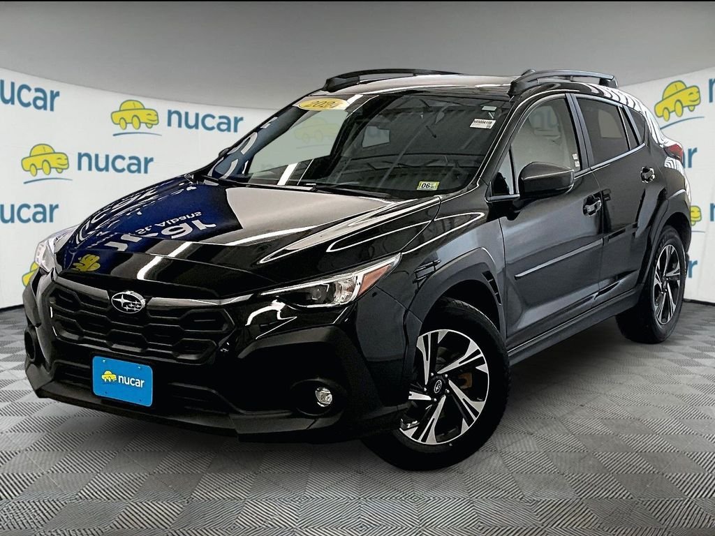 Used 2024 Crystal Black Silica Subaru Premium image 3