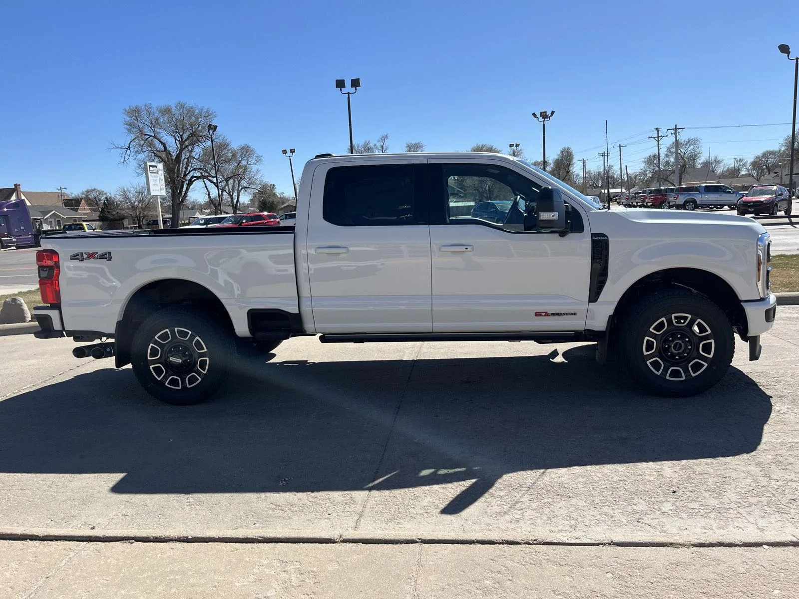 New 2026 Star White Metallic Tri-Coat Ford F-250® Platinum® image 5