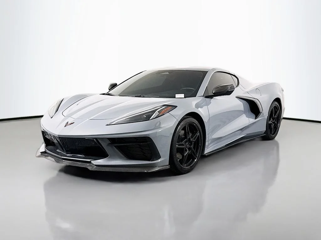 Used 2024 Gray Chevrolet Stingray image 3
