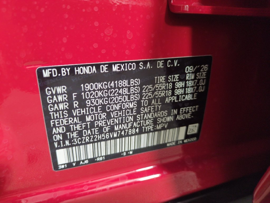 New 2027 Milano Red Honda Sport image 31