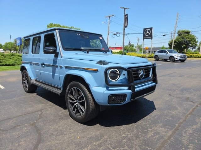 Certified Used 2025 Blue Mercedes-Benz G 550 image 1