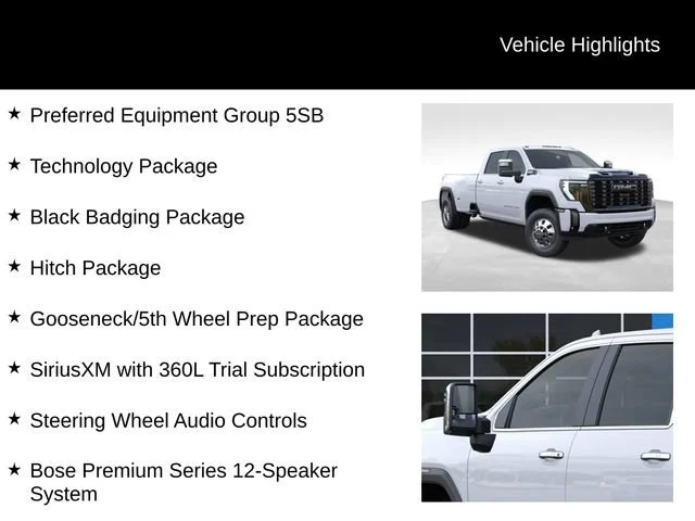 New 2026 Glacier White Tricoat GMC Denali Ultimate DRW image 9
