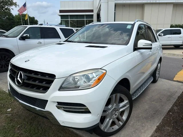 Used 2015 White Mercedes-Benz ML 350 image 1