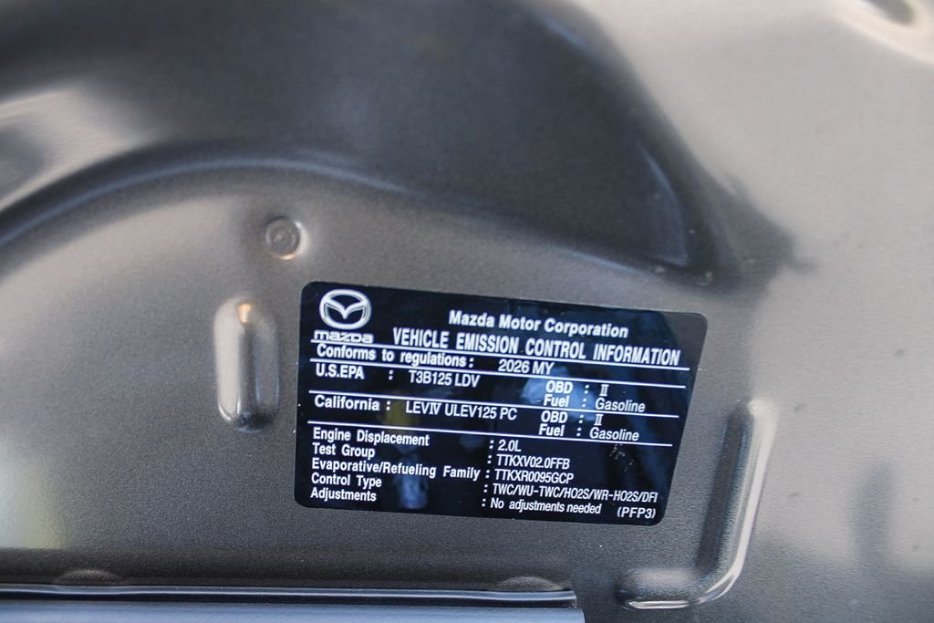 New 2026 Machine Gray Metallic Mazda Grand Touring image 13