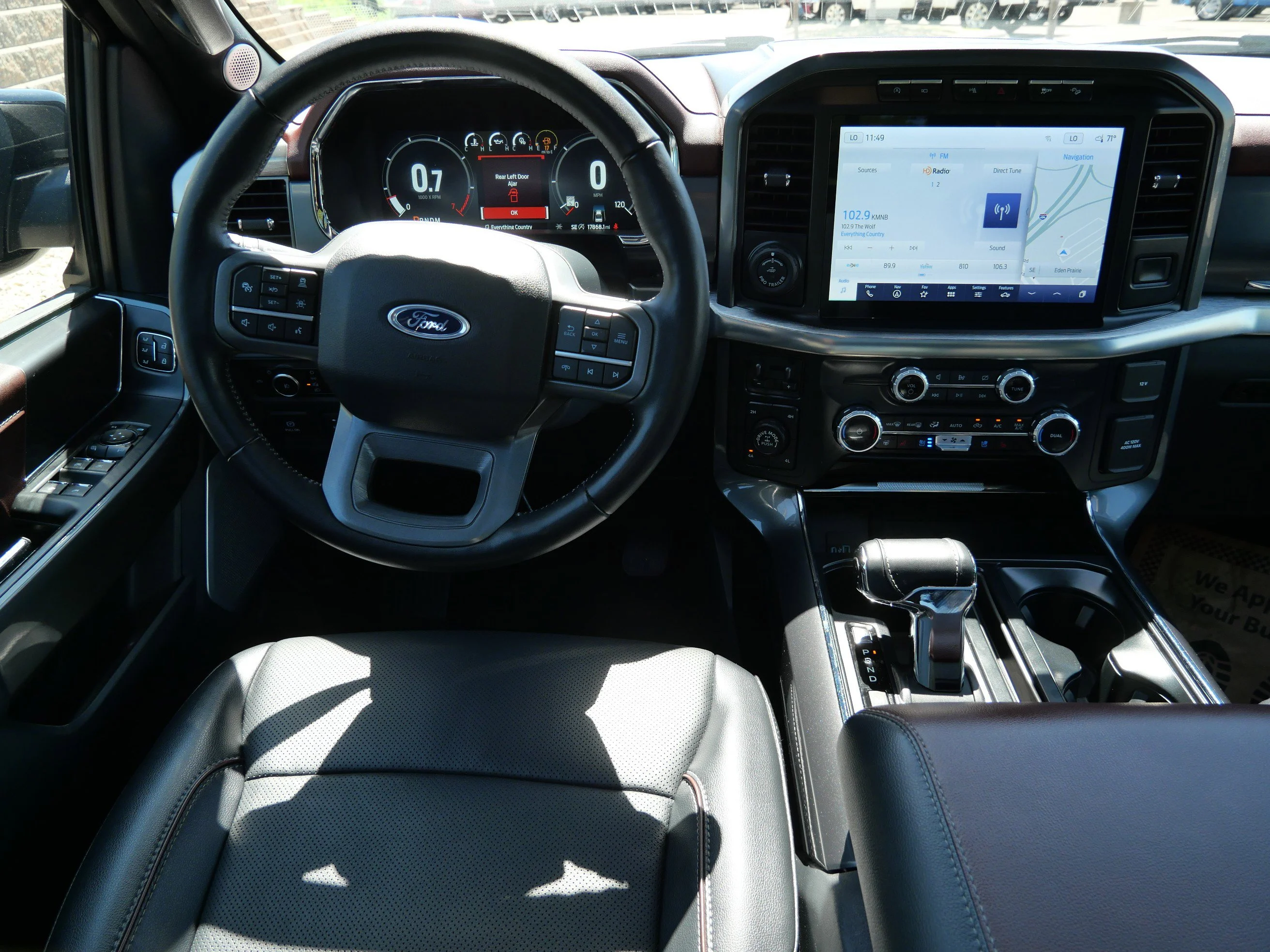 Certified Used 2023 Agate Black Metallic Ford LARIAT image 17