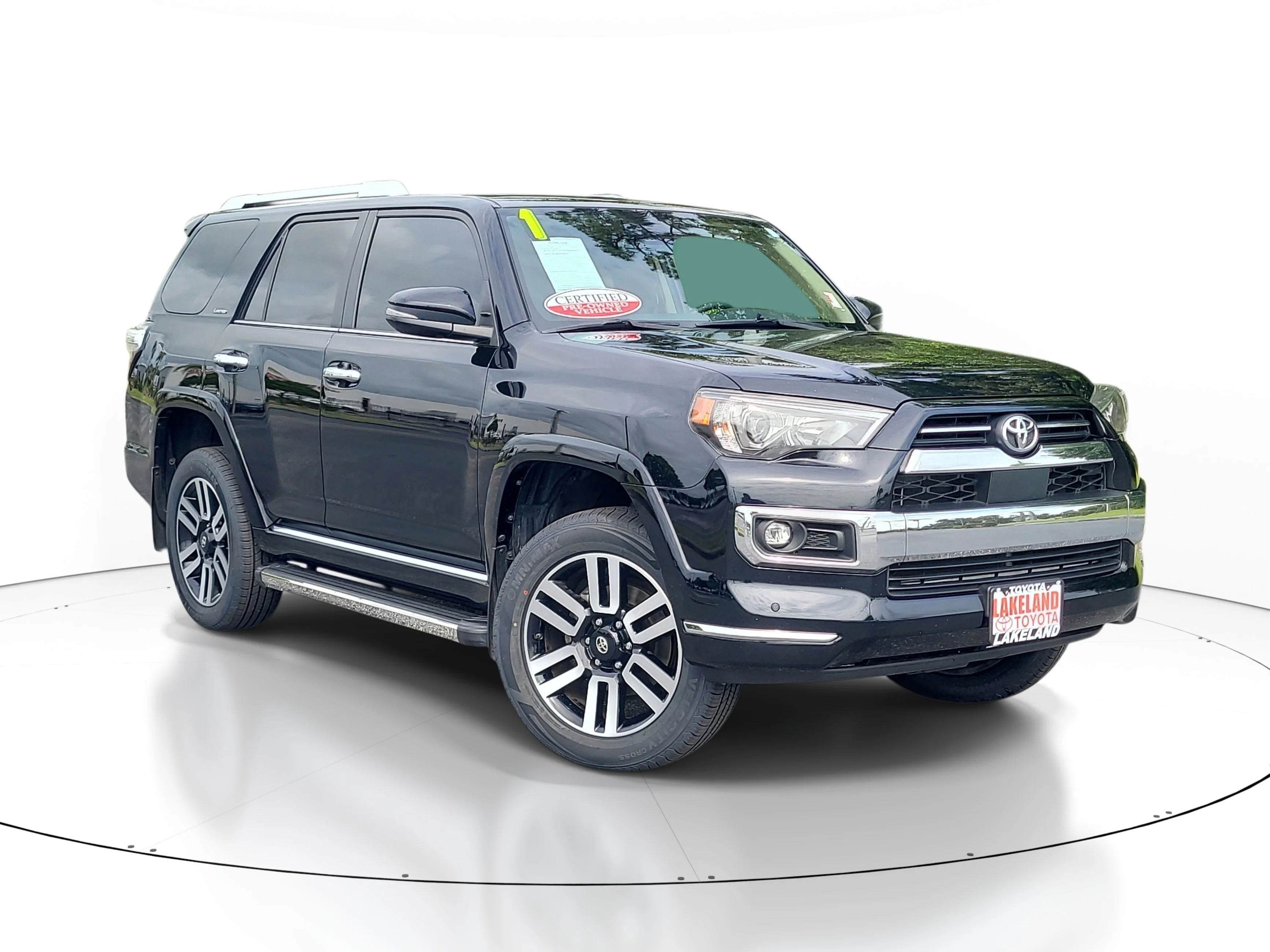 Certified Used 2021 Midnight Black Metallic Toyota Limited image 1