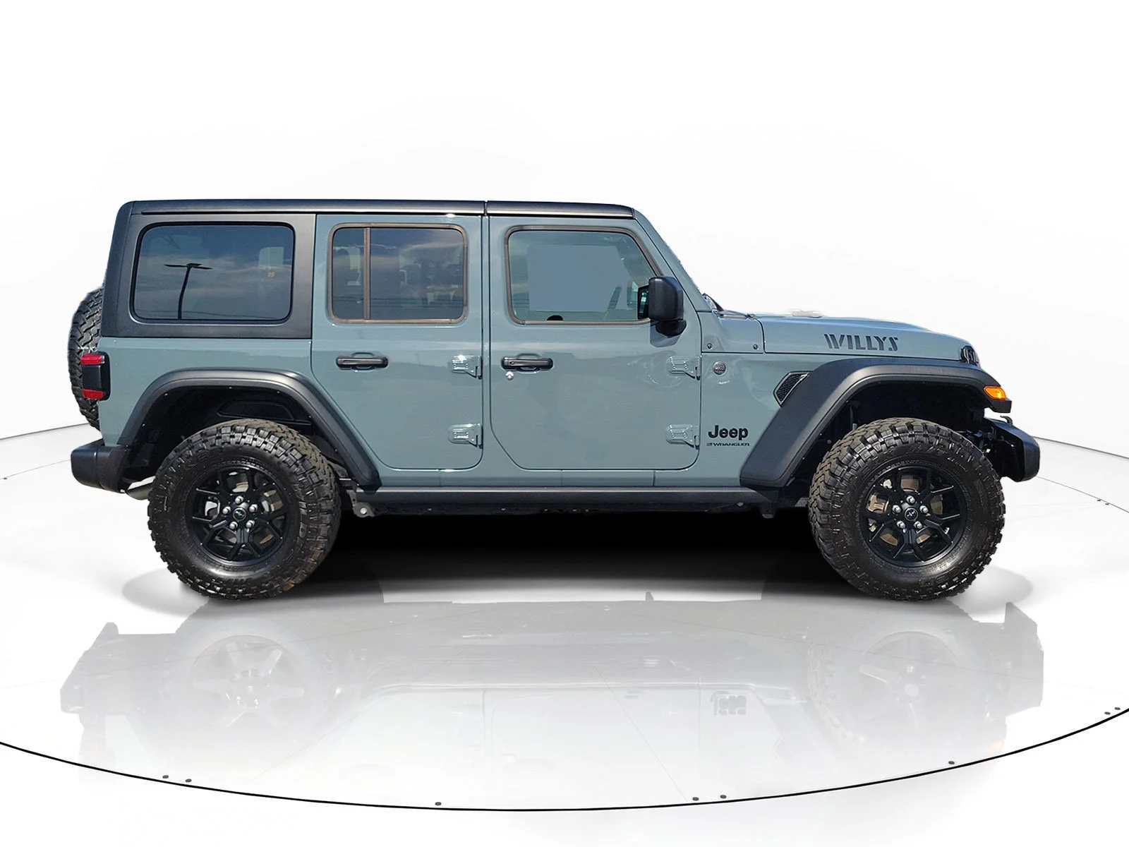 Certified Used 2025 Gray Jeep Willys image 2
