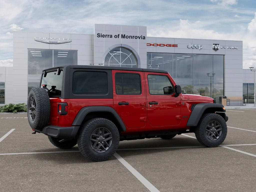 New 2026 Firecracker Red Clear-Coat Exterior Paint Jeep  image 4