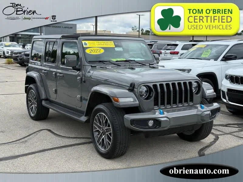 2022 Jeep Wrangler 4xe Unlimited Sahara High Altitude